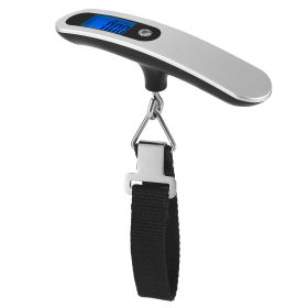 Portable Digital Luggage Scale 50kg 10g LCD Hanging Luggage Scale Electronic Digital Weight Scale for Travel Household