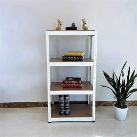 Storage Shelves - 4 Tier Adjustable Garage Storage Shelving, Heavy Duty Metal Storage Utility Rack Shelf Unit for Warehouse Pantry Closet Kitchen