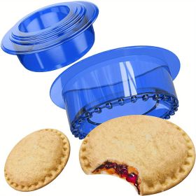 1pc, Uncrushable Bread Sandwich Maker Mold for Toddlers - Perfect for DIY Cookies, Lunchboxes (Color: Blue)